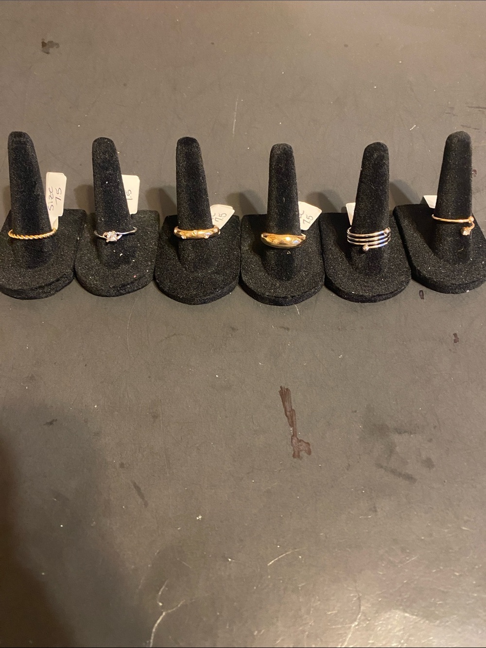 Fashion Jewelry Mixed Rings Set - Gold and Silver Accents